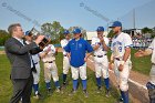 Baseball vs Babson  Wheaton College Baseball players celebrate their victory over Babson to win the NEWMAC Championship for the third year in a row. - (Photo by Keith Nordstrom) : Wheaton, baseball, NEWMAC